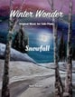 Snowfall piano sheet music cover